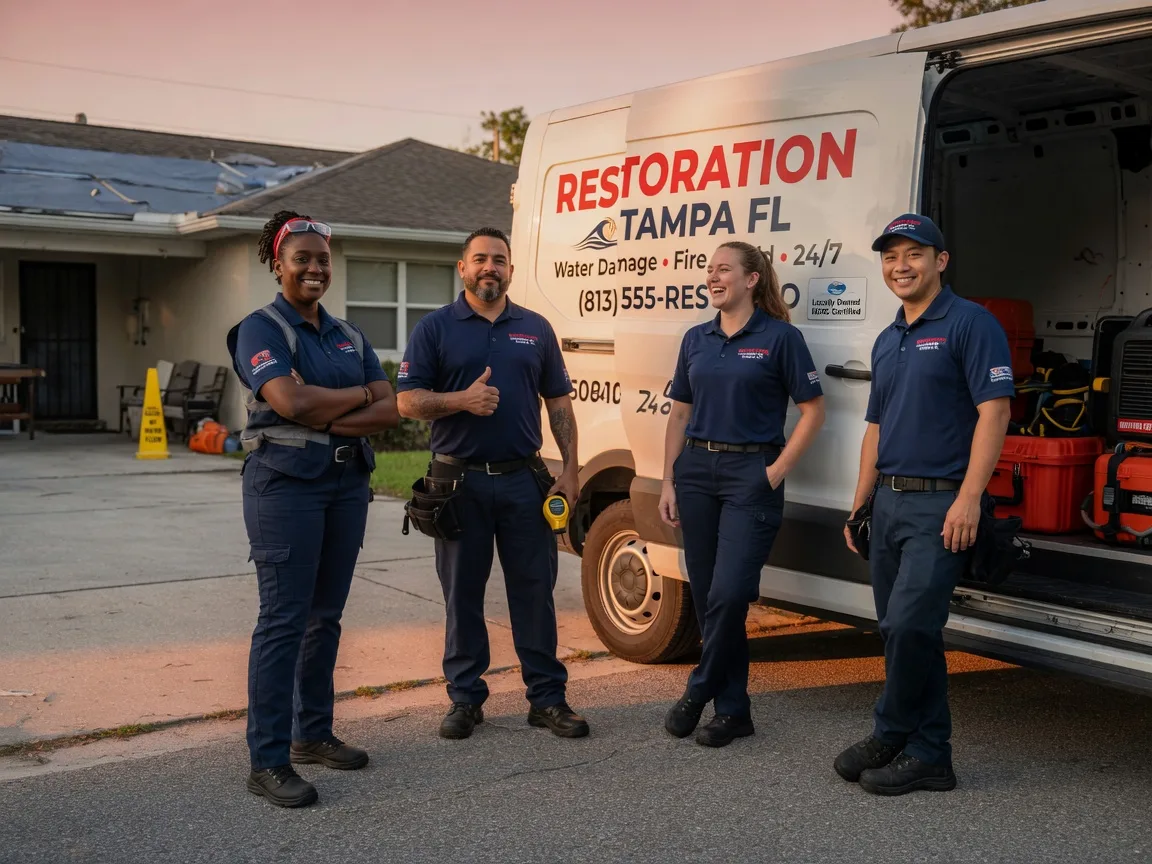 Water Damage Restoration company in Cranfills Gap, TX